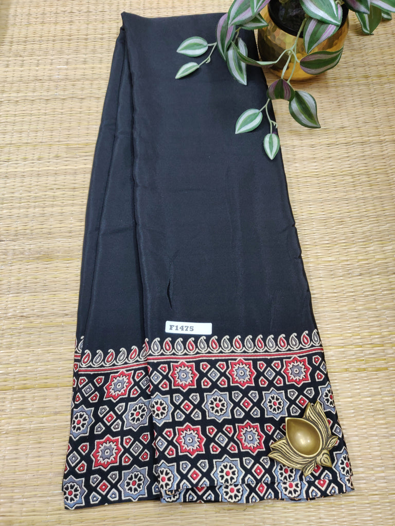 Printed Crepe Silk #F1475