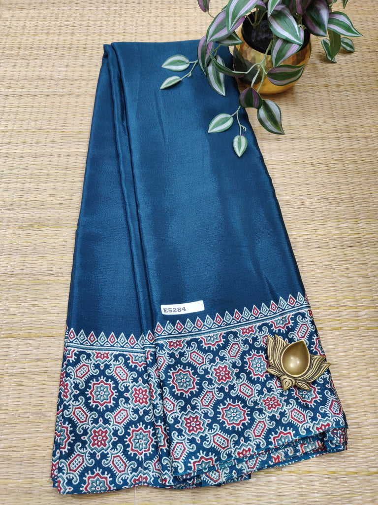 Printed Crepe Silk #E5284