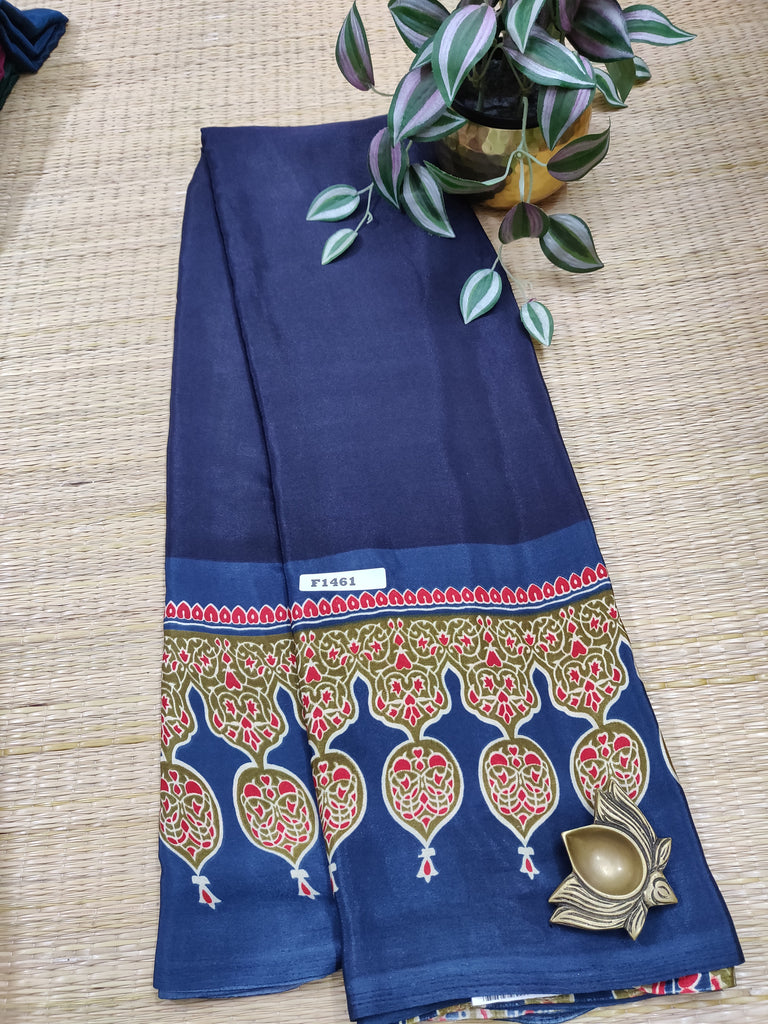 Printed Crepe Silk #F1461