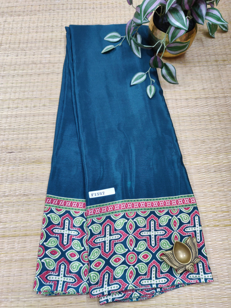 Printed Crepe Silk #F1557