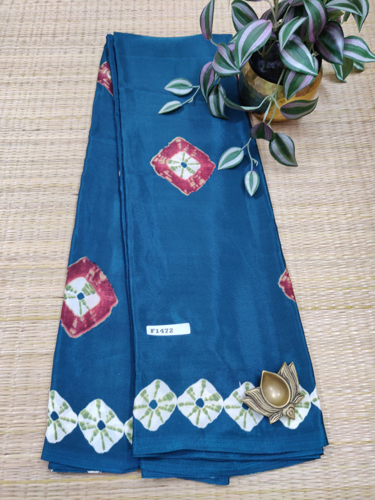 Printed Crepe Silk #F1472