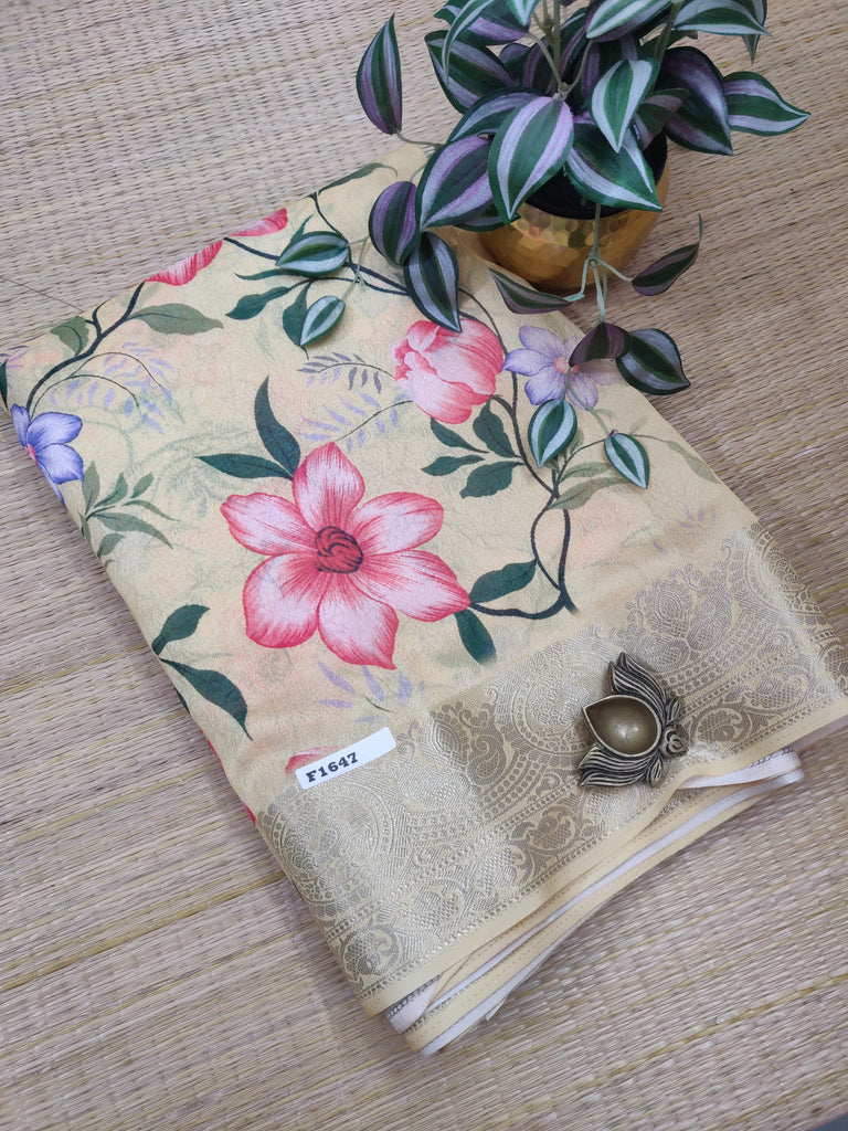 Chiffon Sarees #F1647