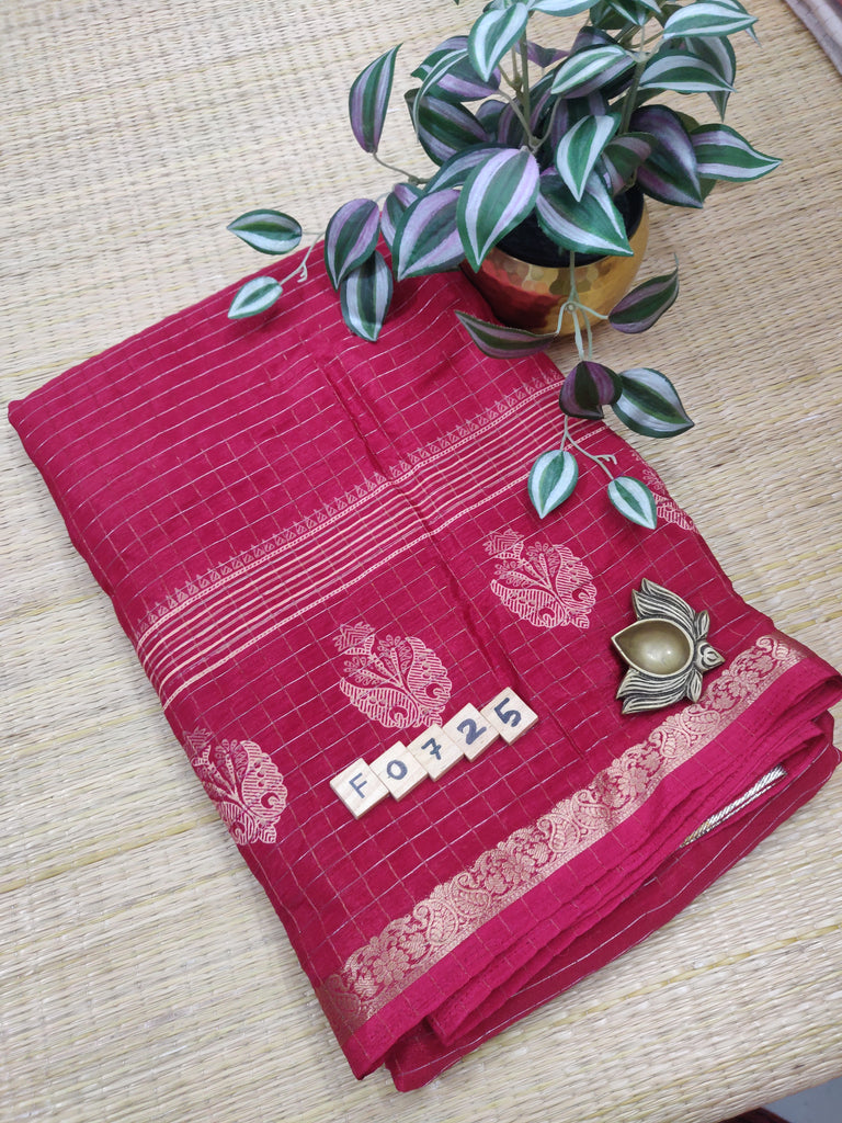 Semi Crepe Sarees #F0725