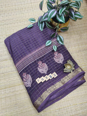 Semi Crepe Sarees #F0782