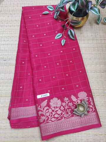 Semi Crepe Sarees #F1685