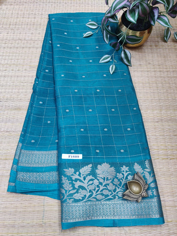 Semi Crepe Sarees #F1689