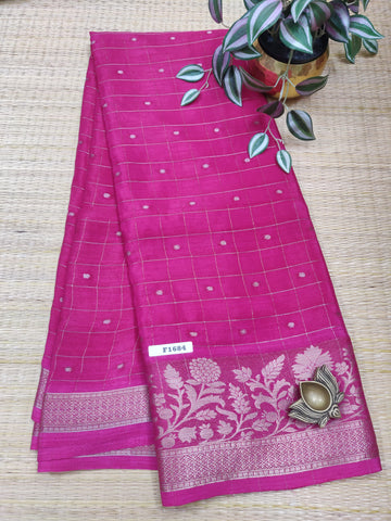 Semi Crepe Sarees #F1684