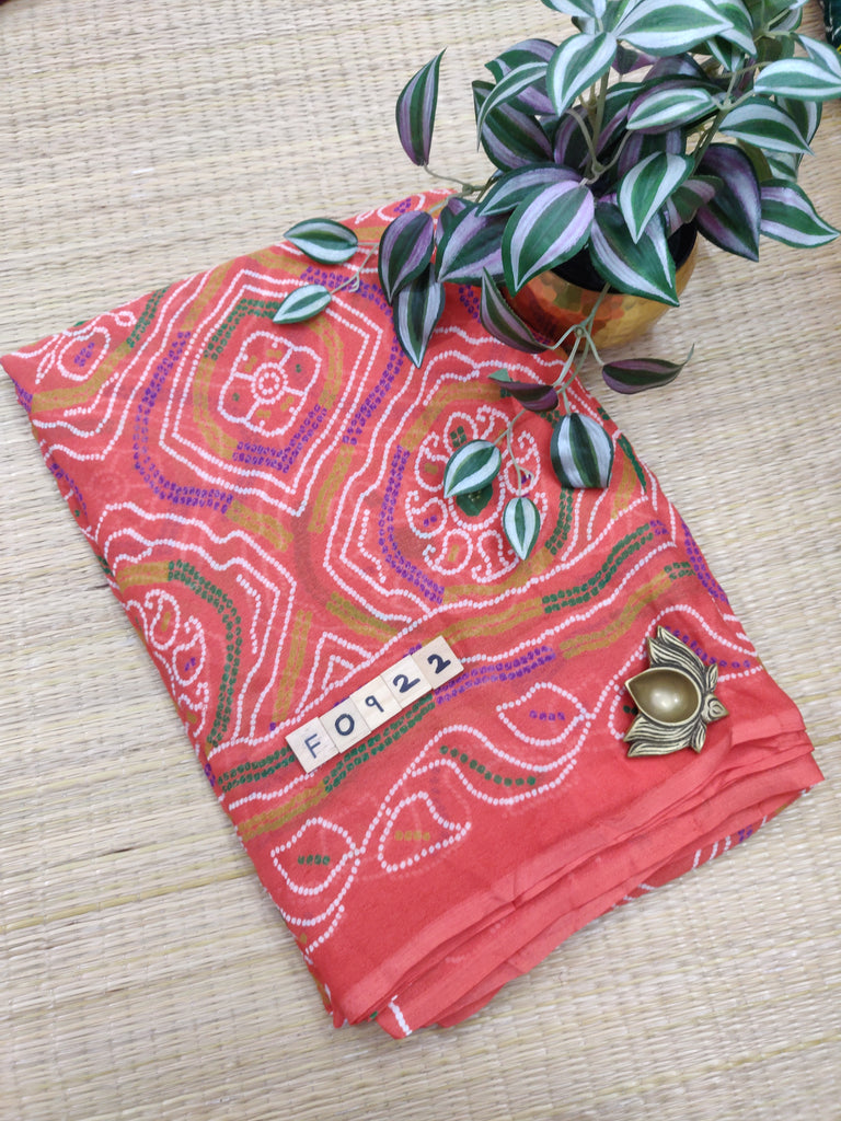 Chiffon Sarees #F0922