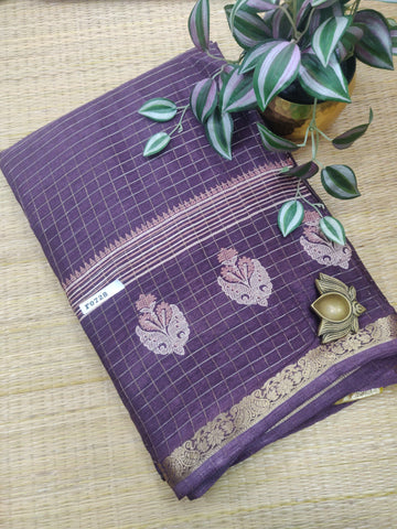Semi Crepe Sarees #F0728