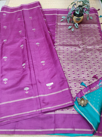Butter crepe saree #F1676