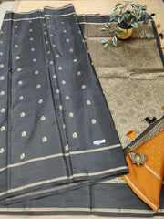 Butter crepe saree #F1662