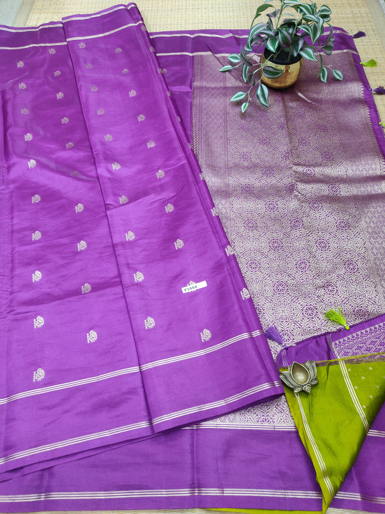 Butter crepe saree #F1668