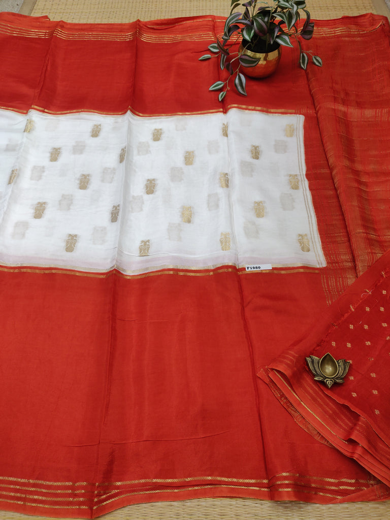 Semi Crepe Sarees #F1980