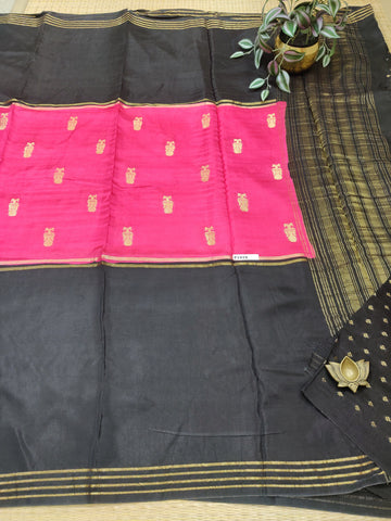 Semi Crepe Sarees #F1978