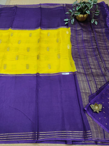 Semi Crepe Sarees #F1981