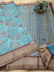 Modal Tussar Silk Sarees #F1585