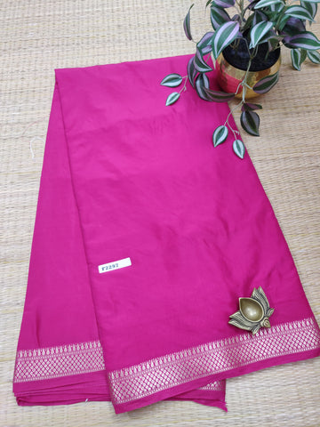 Semi Crepe Sarees #F2297