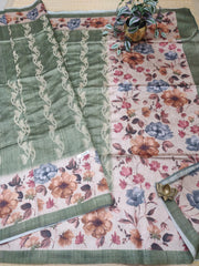 Printed Tussar #F1273