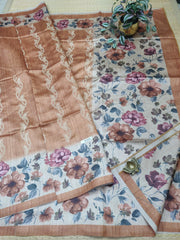 Printed Tussar #F1272