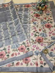 Printed Tussar #F1271