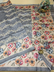 Printed Tussar #F1282