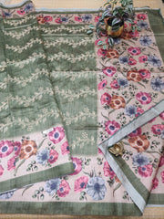 Printed Tussar #F1281