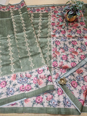 Printed Tussar #F1269