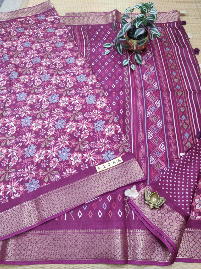 Dola Printed Silk #F1044