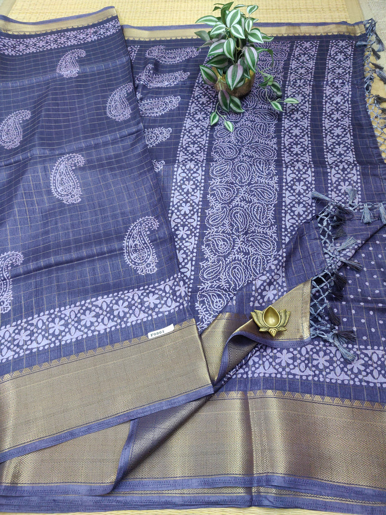 Dola Printed Silk #F0801