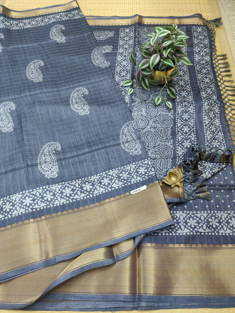 Dola Printed Silk #F0810