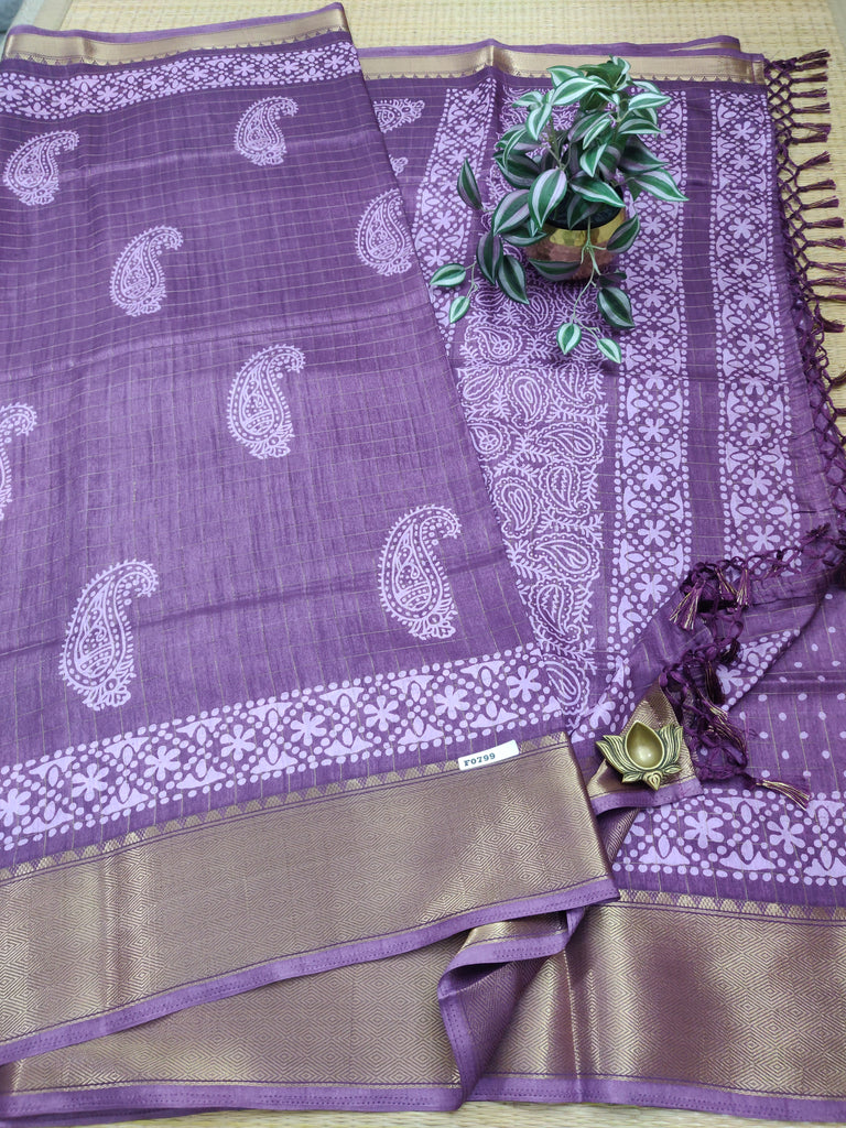 Dola Printed Silk #F0799