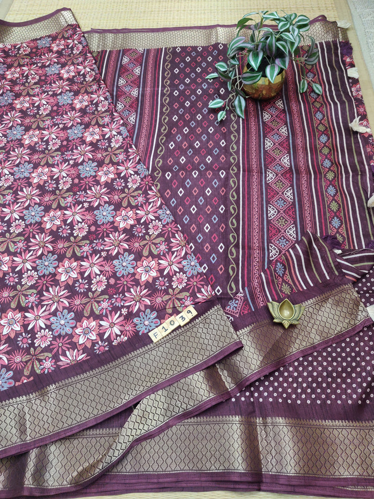 Dola Printed Silk #F1039