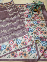 Printed Tussar #F1279