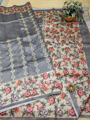 Printed Tussar #F1267