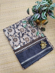 Kashmiri Printed Silk #F0714