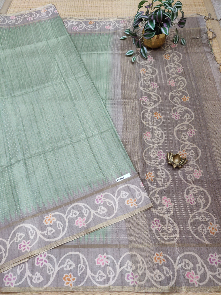 GhichaTussar Silk Sarees #F2505