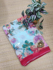 Chiffon Sarees #F2423