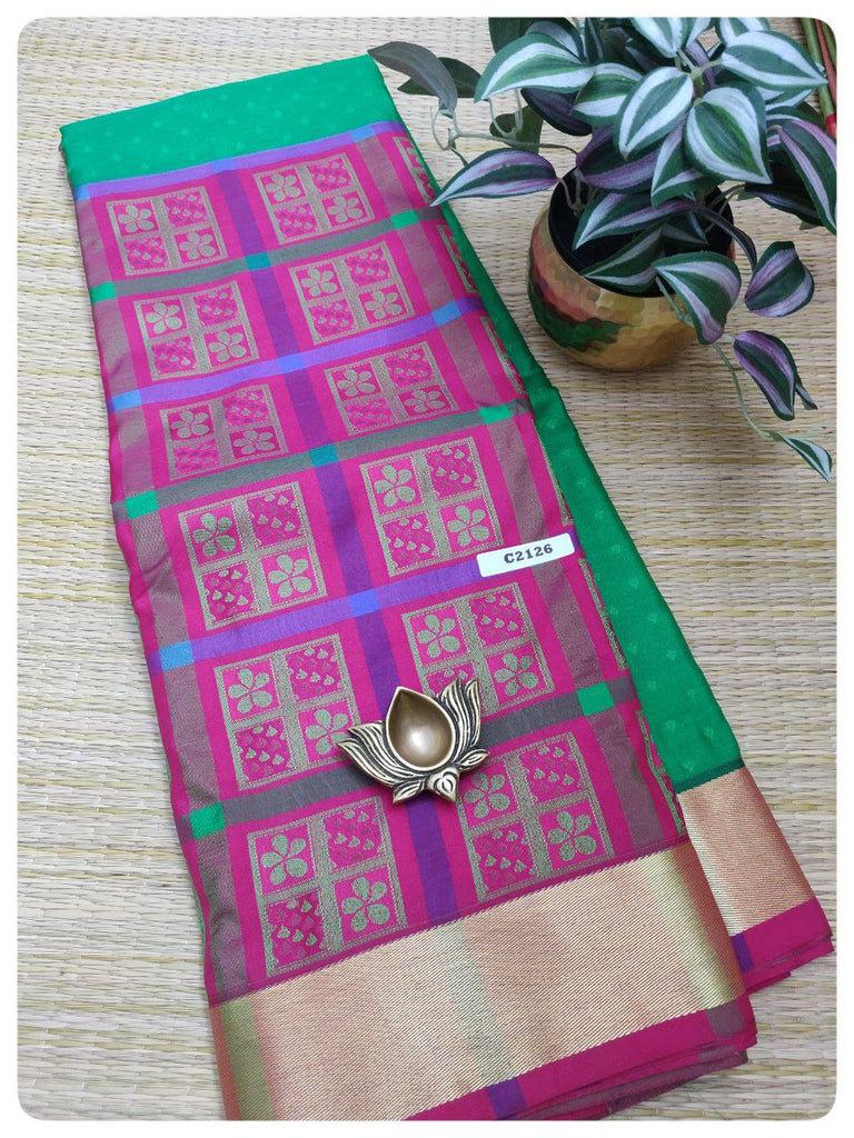 Semi Silk Sarees #C2126