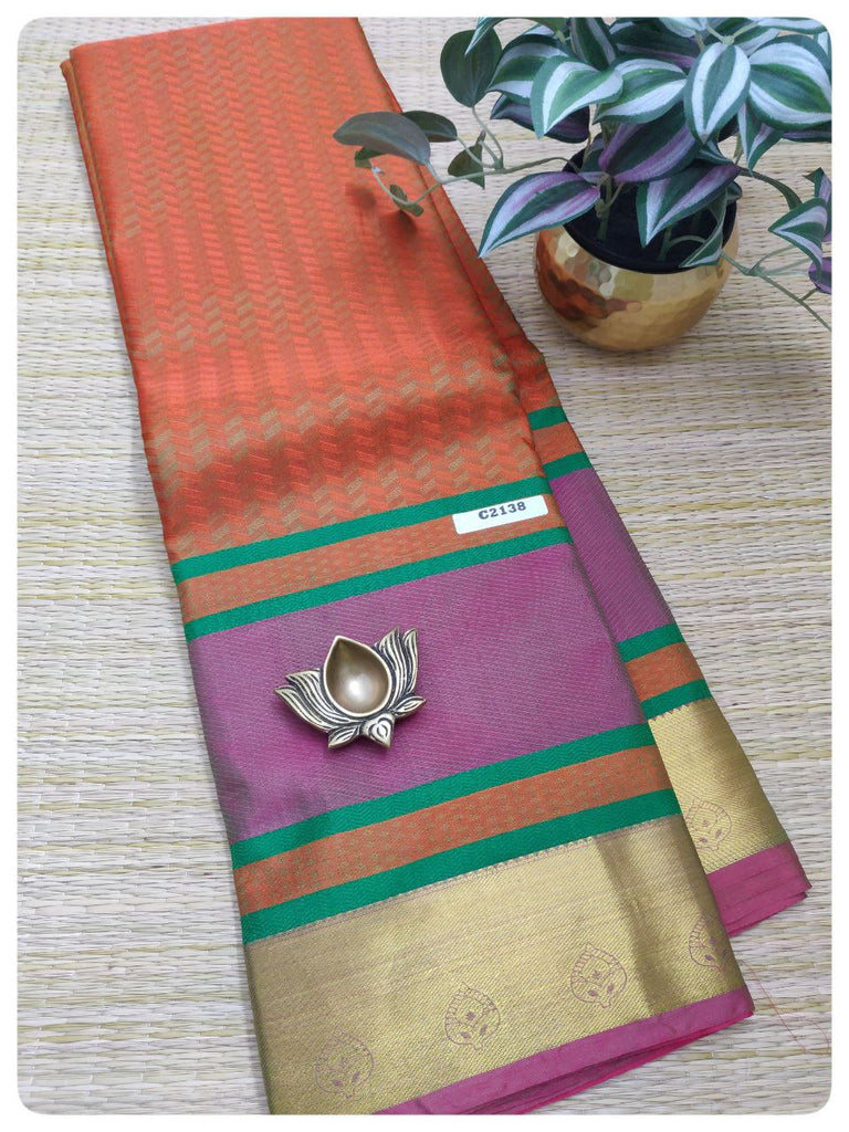 Semi Silk Sarees #C2138