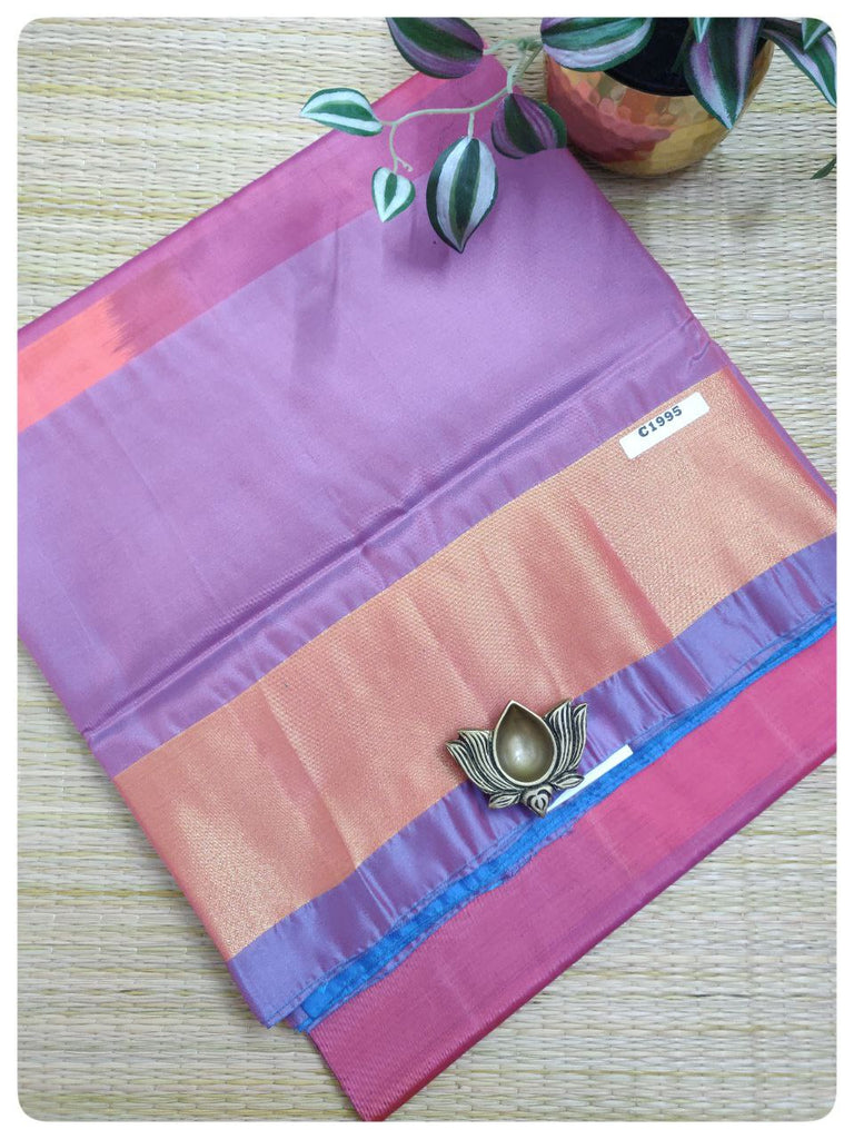 Ikkat Silk Mix Sarees #C1995