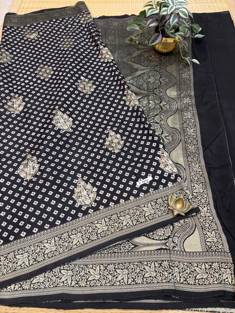 Semi Banarasi Georgette #F4897