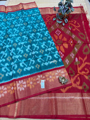 Pure Silk Cotton Sarees #E9671