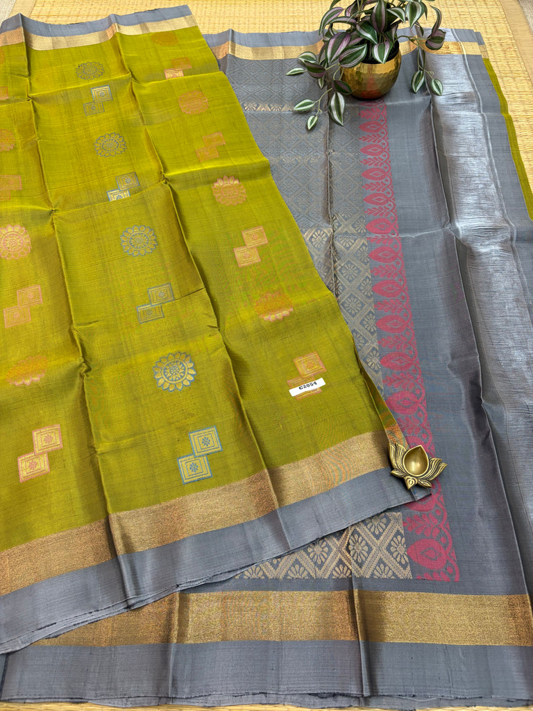 Butta Silk Mix Sarees #C2054
