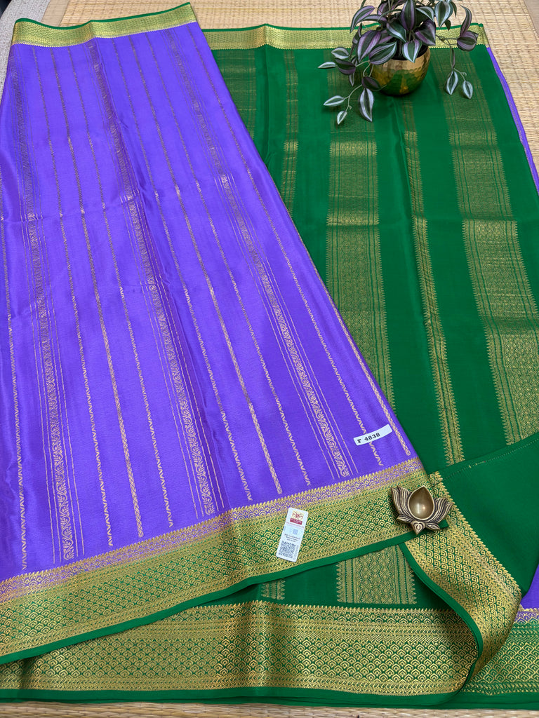 Pure Crepe Silk Saree #F4838