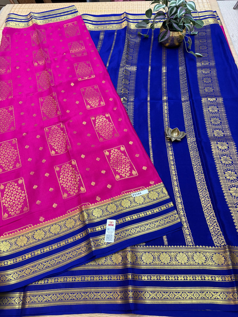 Pure Crepe Silk Saree #F2184