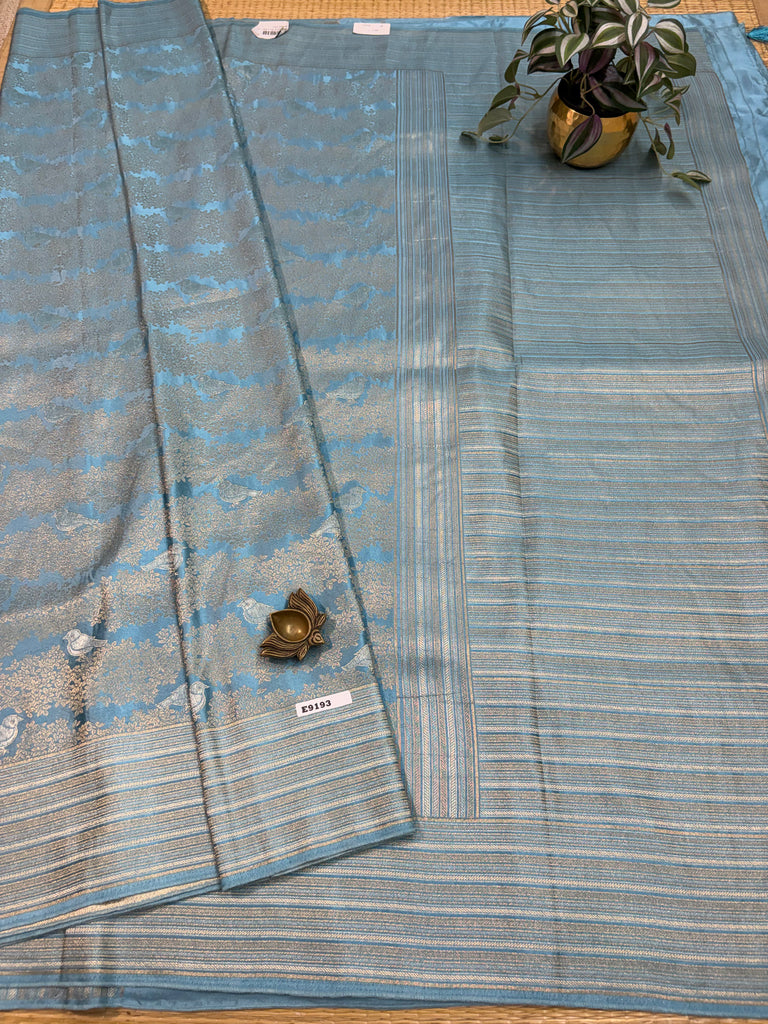 Semi Banarasi Satin Crepe #F9193