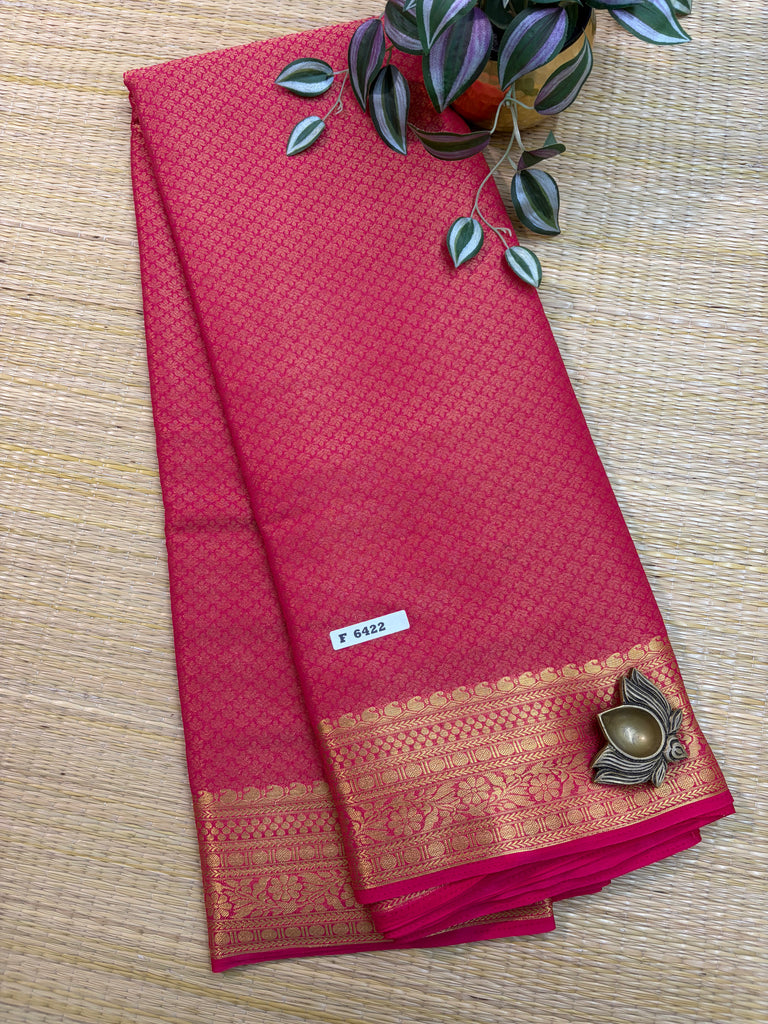 Brocade Semi Georgette #F6422