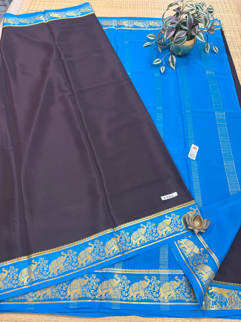 Pure Crepe Silk Saree #F6451