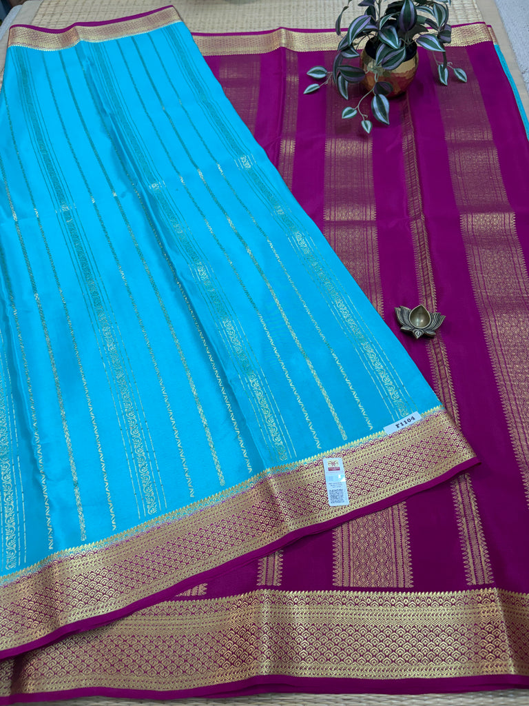 Pure Crepe Silk Saree #F1104