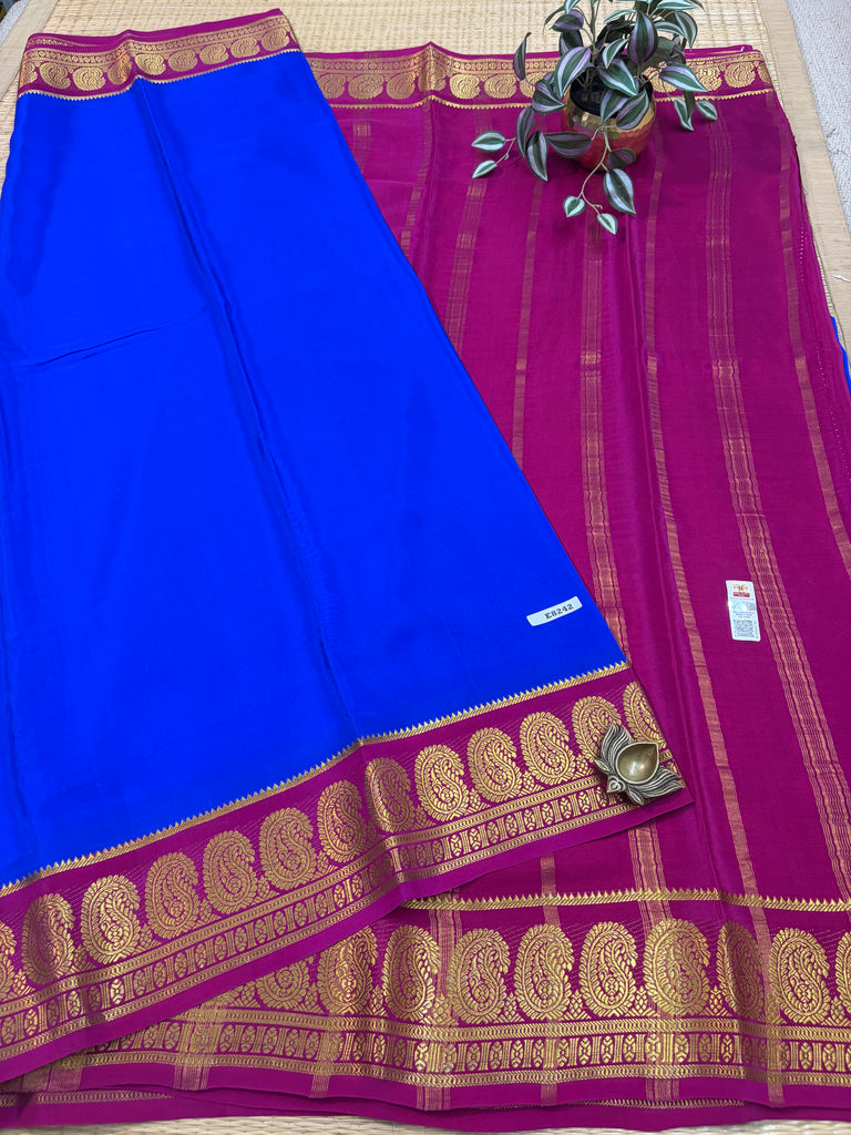 Pure Crepe Silk Saree #E8242